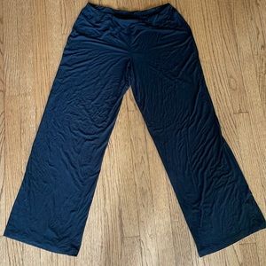 Soma Cool Nights Pajama PJ Bottom Full Length Legs Wide Bottom Medium EUC